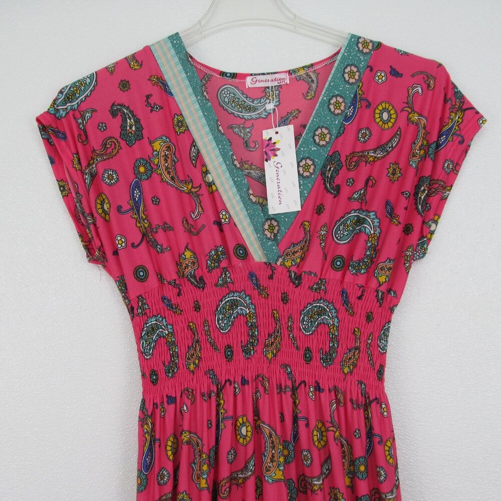 Generation Fashion Dress Paisley Maxi size M